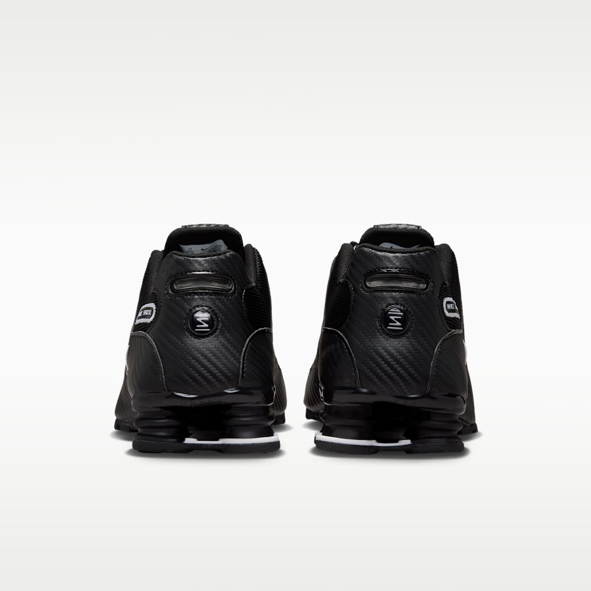 Nike Shox NZ Men's Shoes - Black/White/Black - Image 6