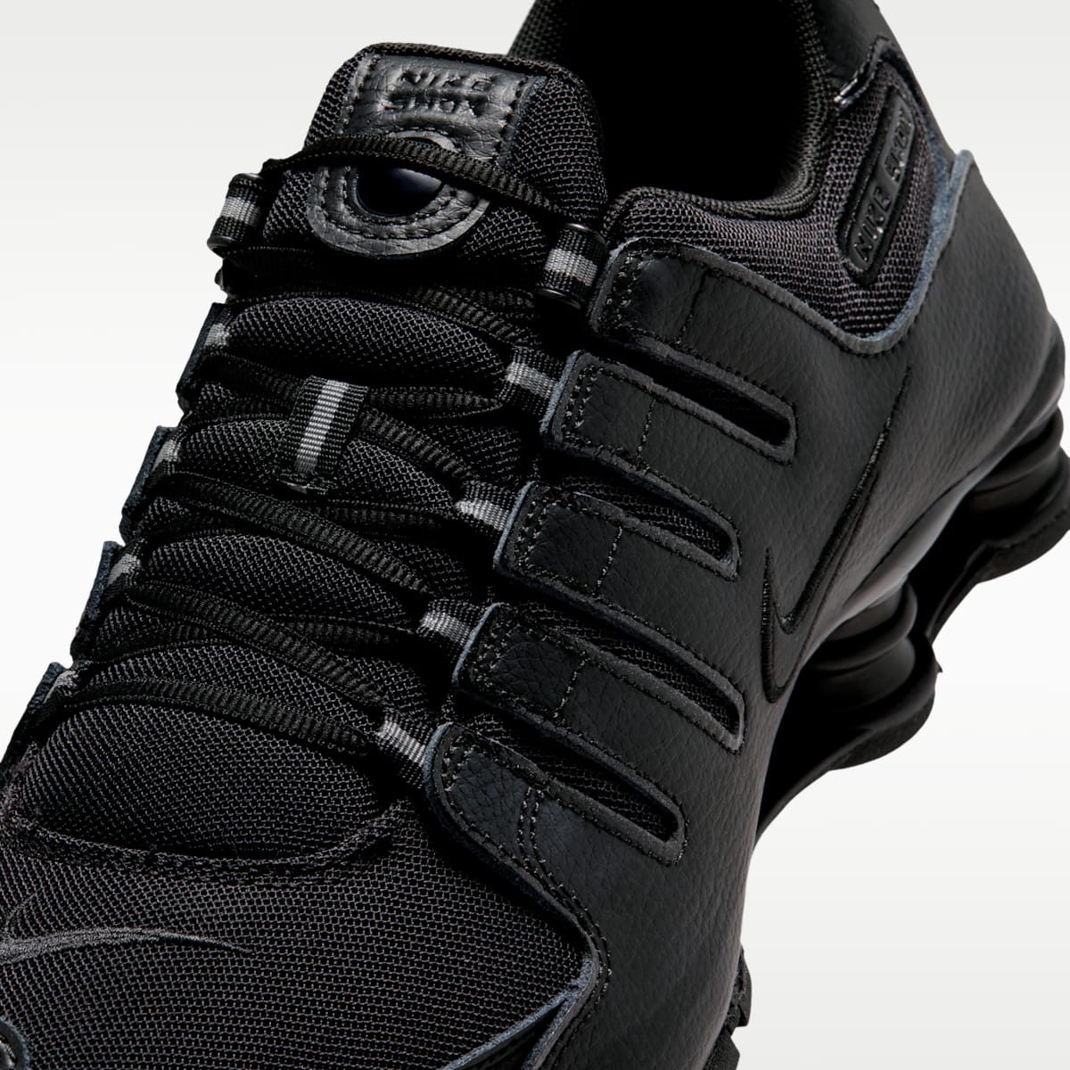 Nike Shox NZ Men's Shoes - Black/Black/Black - Image 7