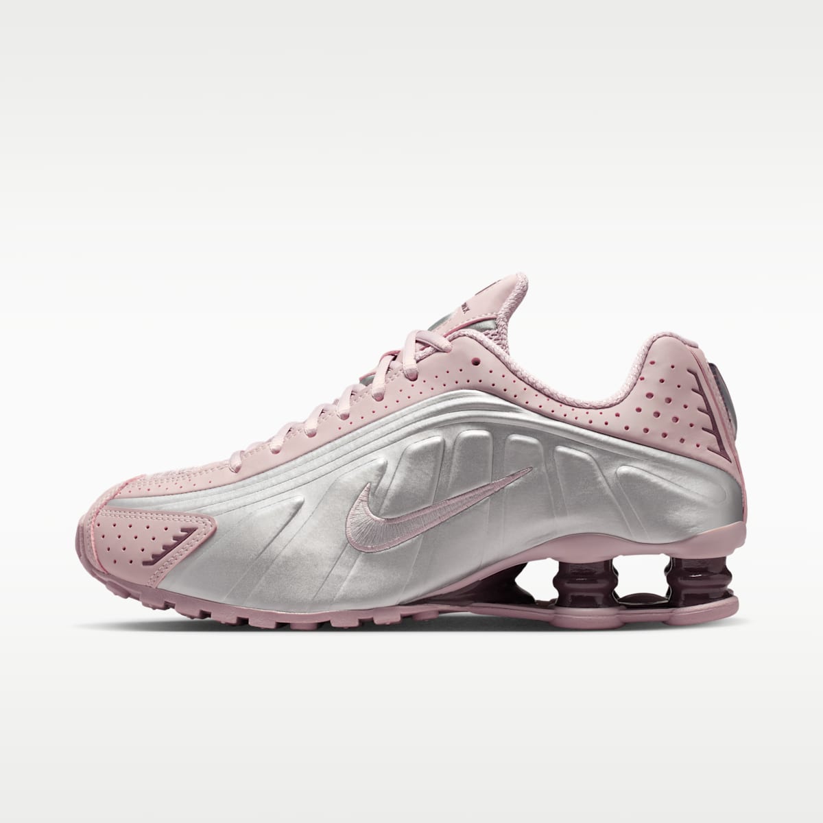 Nike Shox R4 Women's Shoes - Particle Rose/Tattoo/Metallic Silver