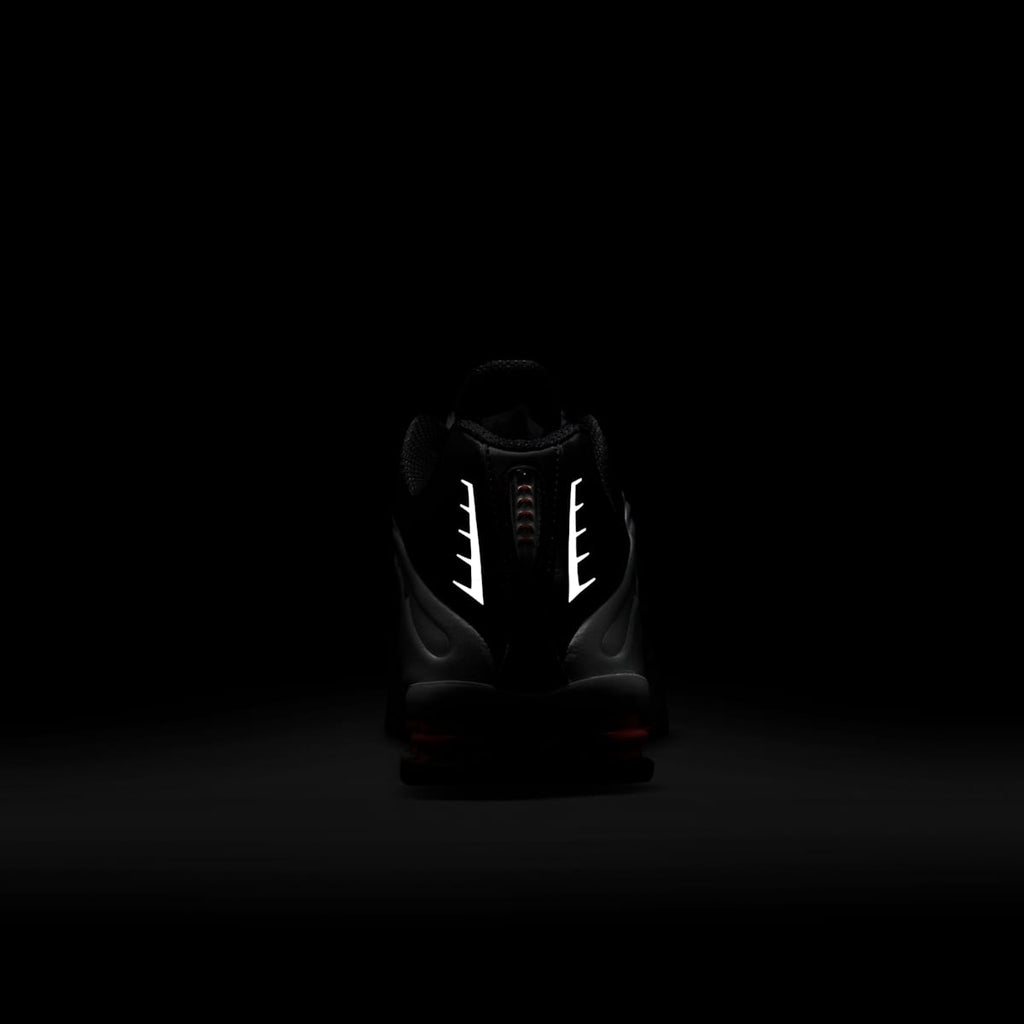 Nike Shox R4 Men's Shoes - Metallic Silver/Black/Picante Red/Metallic Silver - Image 10