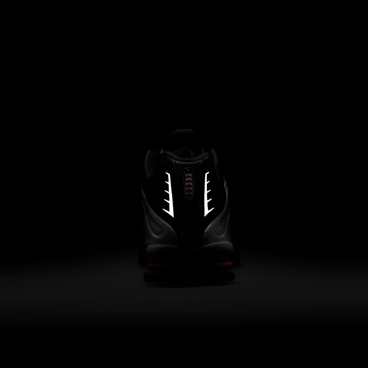 Nike Shox R4 Men's Shoes - Metallic Silver/Black/Picante Red/Metallic Silver - Image 10