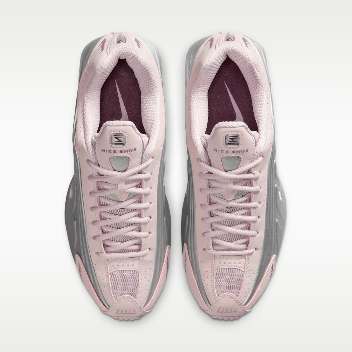 Nike Shox R4 Women's Shoes - Particle Rose/Tattoo/Metallic Silver