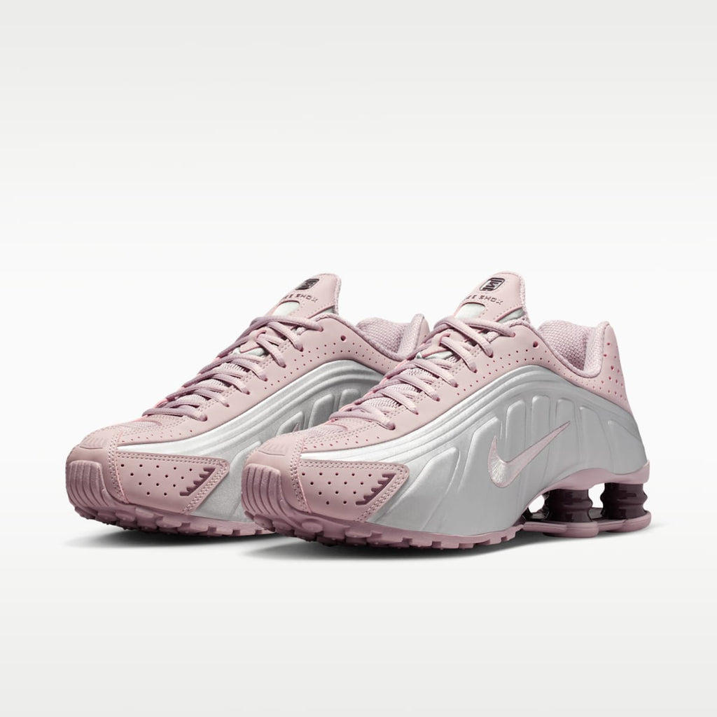 Nike Shox R4 Women's Shoes - Particle Rose/Tattoo/Metallic Silver