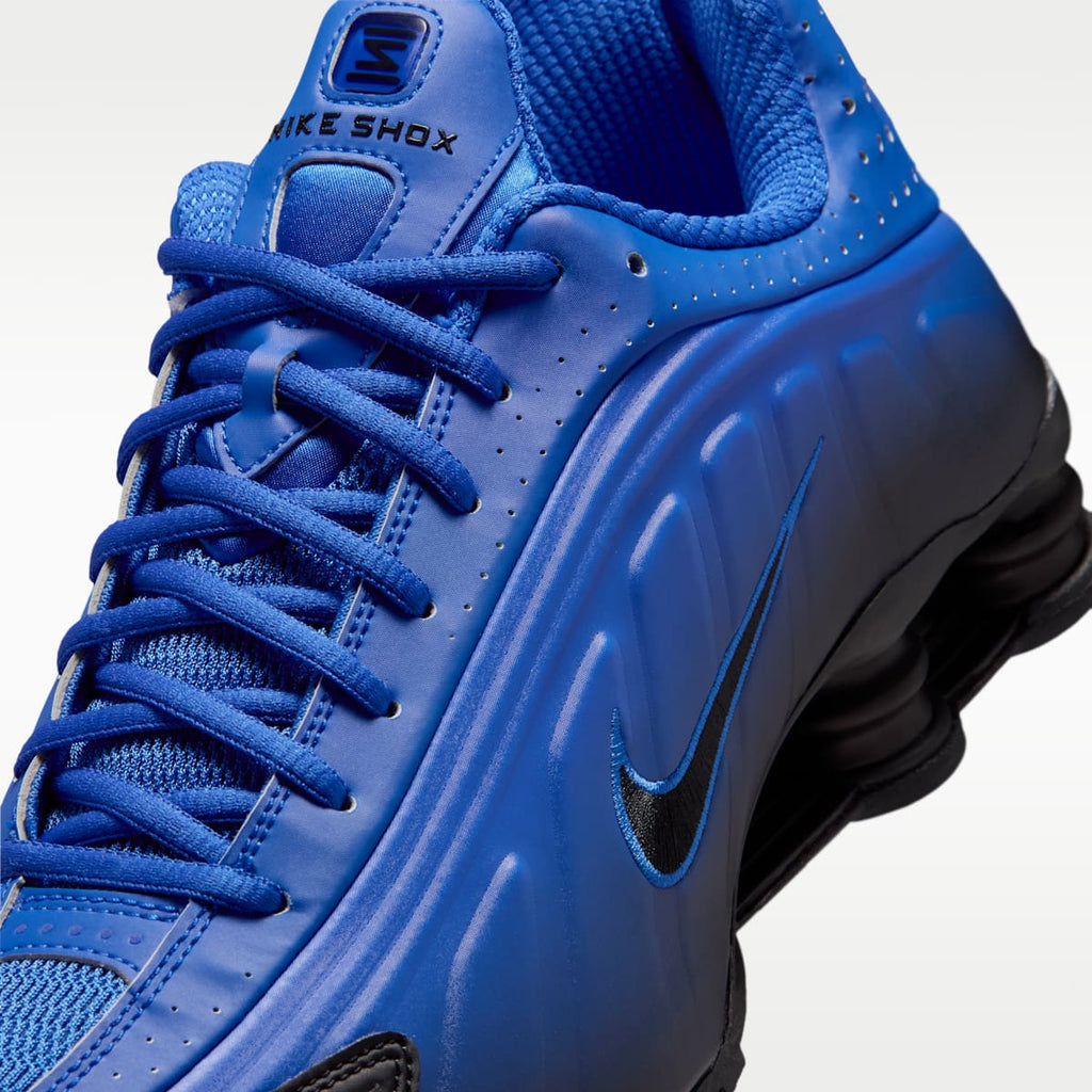 Nike Shox R4 SE Fade Shoes - Racer Blue/Black/Black - Image 7