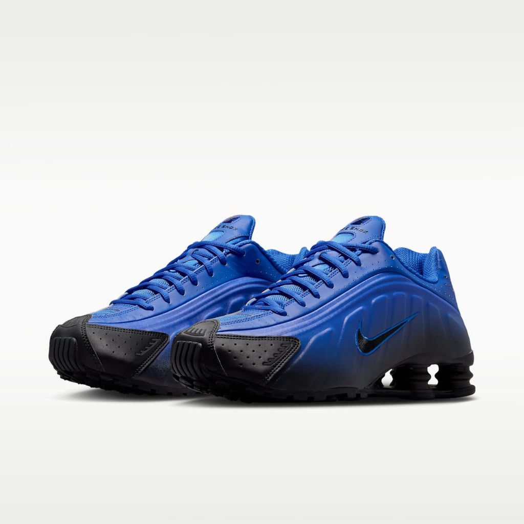 Nike Shox R4 SE Fade Shoes - Racer Blue/Black/Black - Image 5