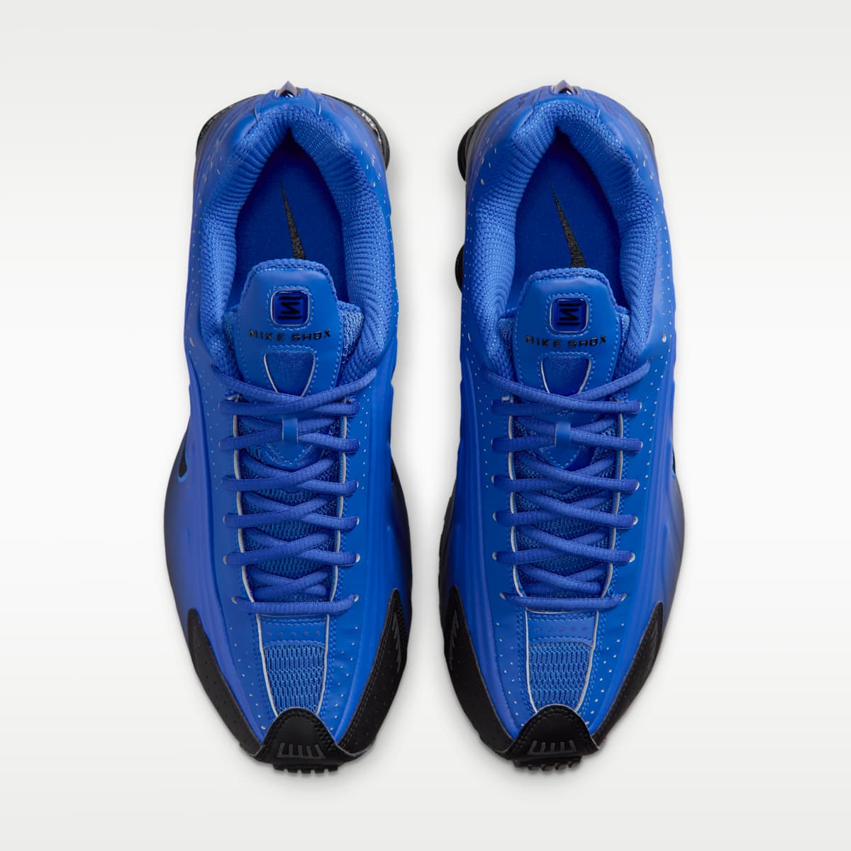 Nike Shox R4 SE Fade Shoes - Racer Blue/Black/Black - Image 4
