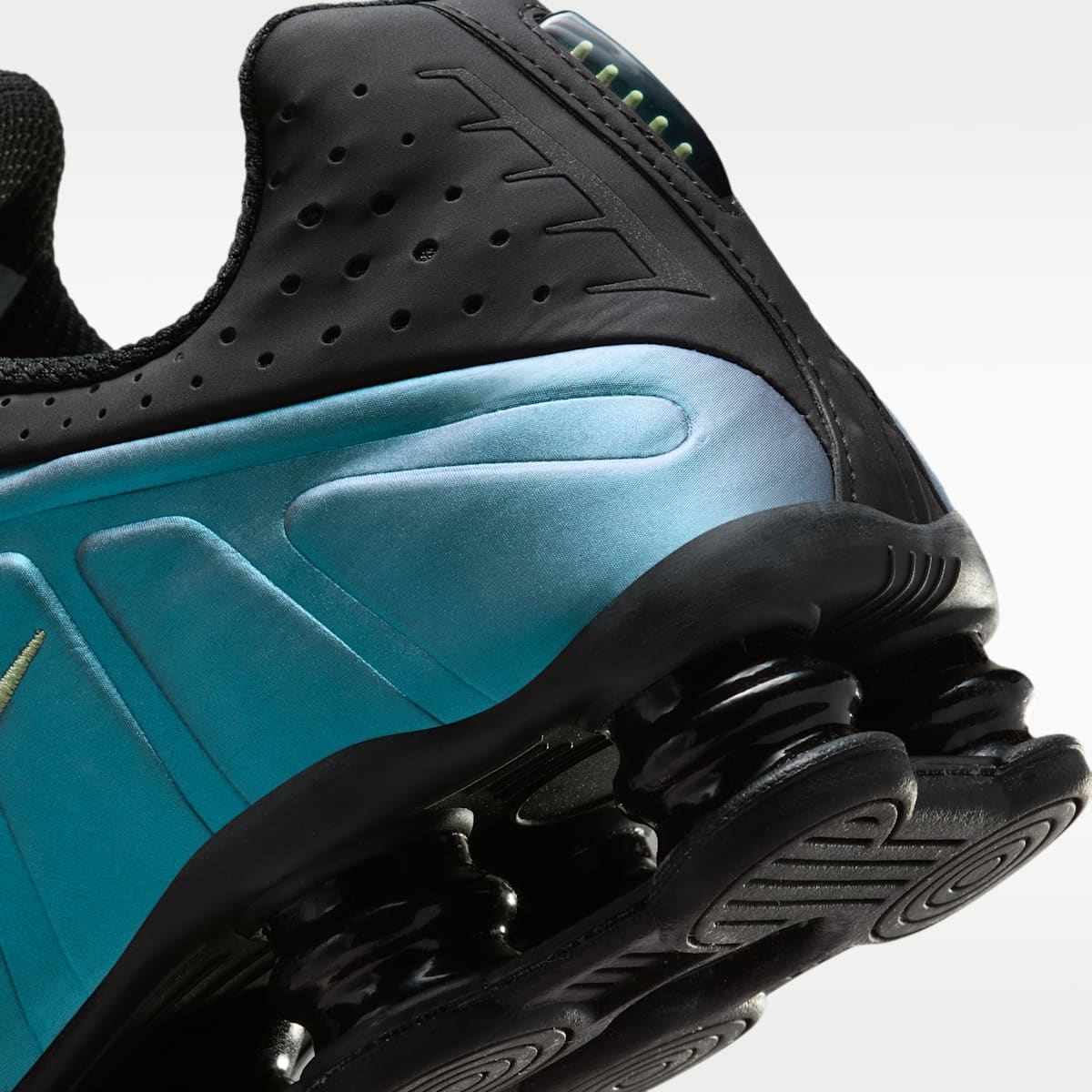 Nike Shox R4 Men's Shoes - Sapphire/Pencil Point/Black/Light Liquid Lime - Image 8