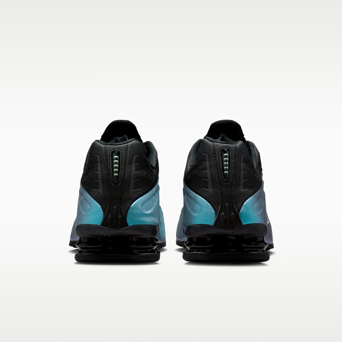 Nike Shox R4 Men's Shoes - Sapphire/Pencil Point/Black/Light Liquid Lime - Image 6