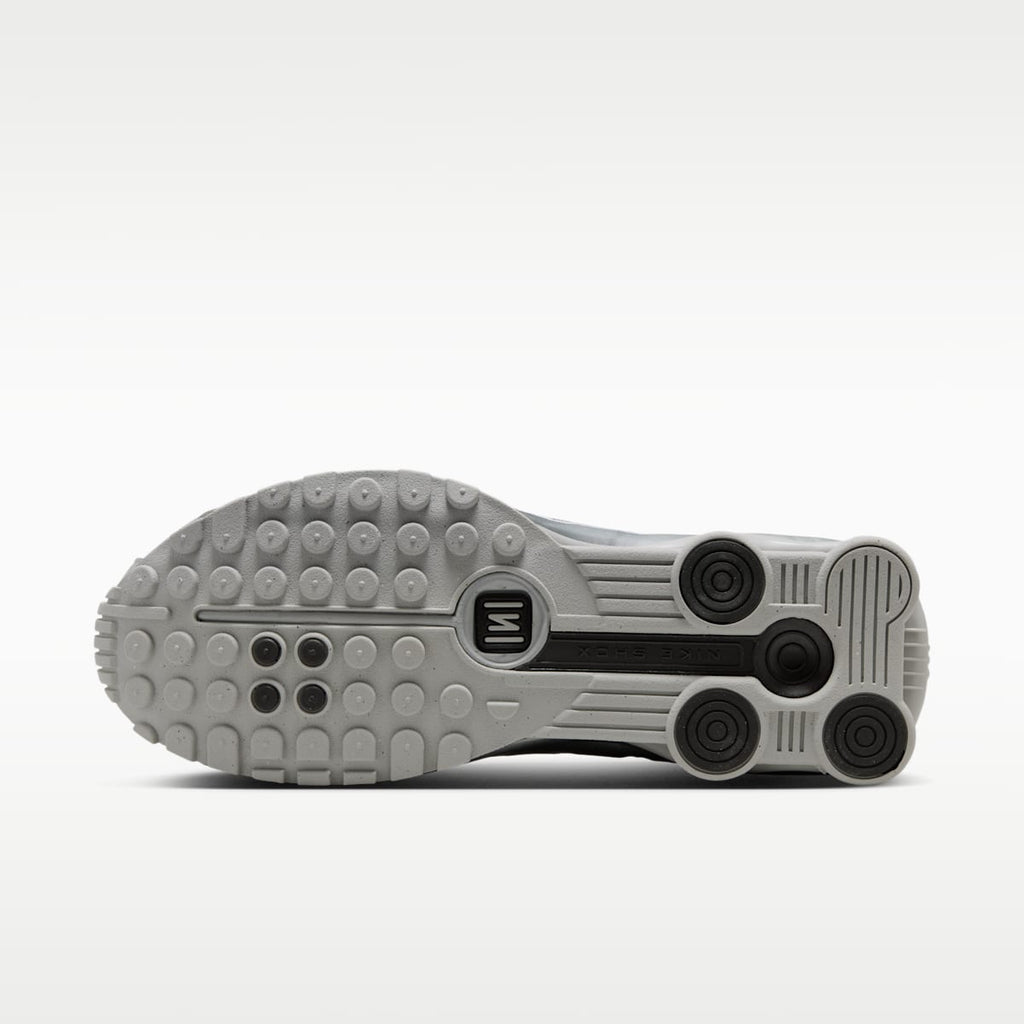 Nike Shox R4 Men's Shoes - Light Smoke Grey/Smoke Grey/White/Black - Image 2