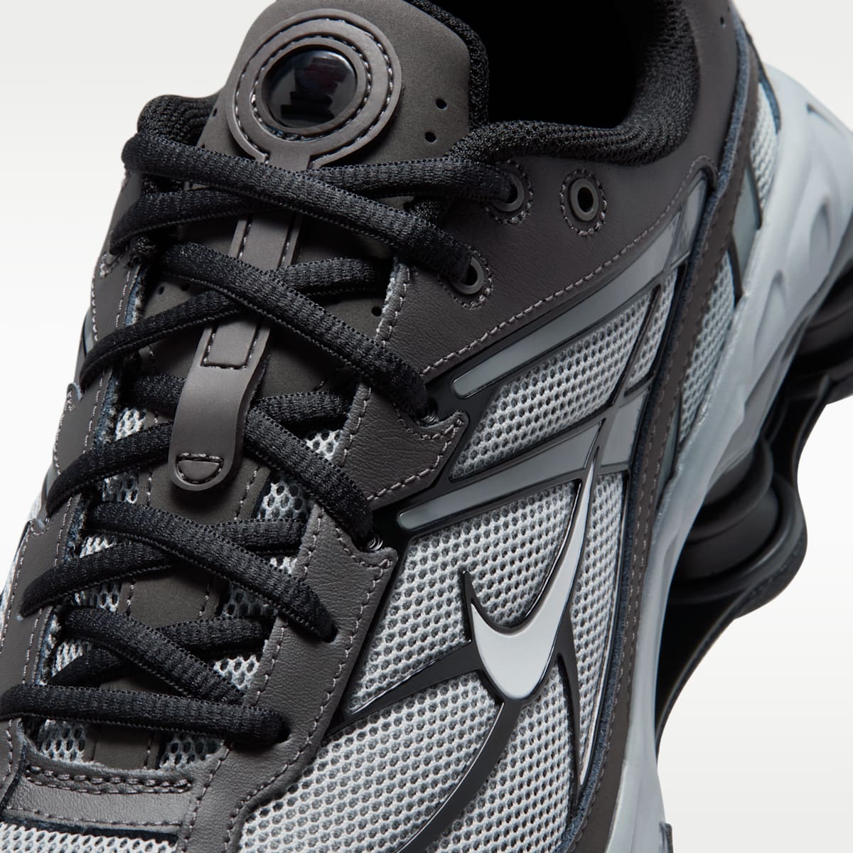 Nike Shox Ride 2 Men's Shoes - Light Smoke Grey/Medium Ash/Black/Photon Dust - Image 7