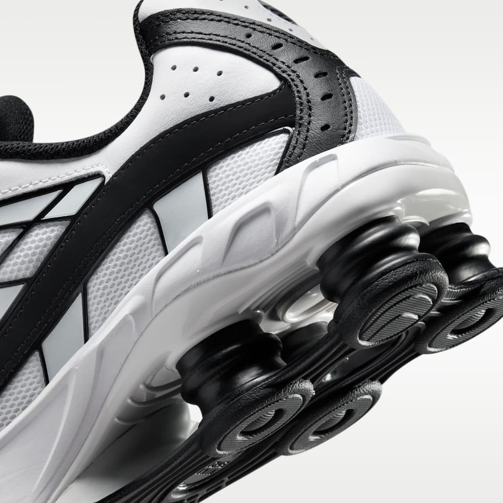 Nike Shox Ride 2 Men's Shoes - White/White/Black/Black - Image 8