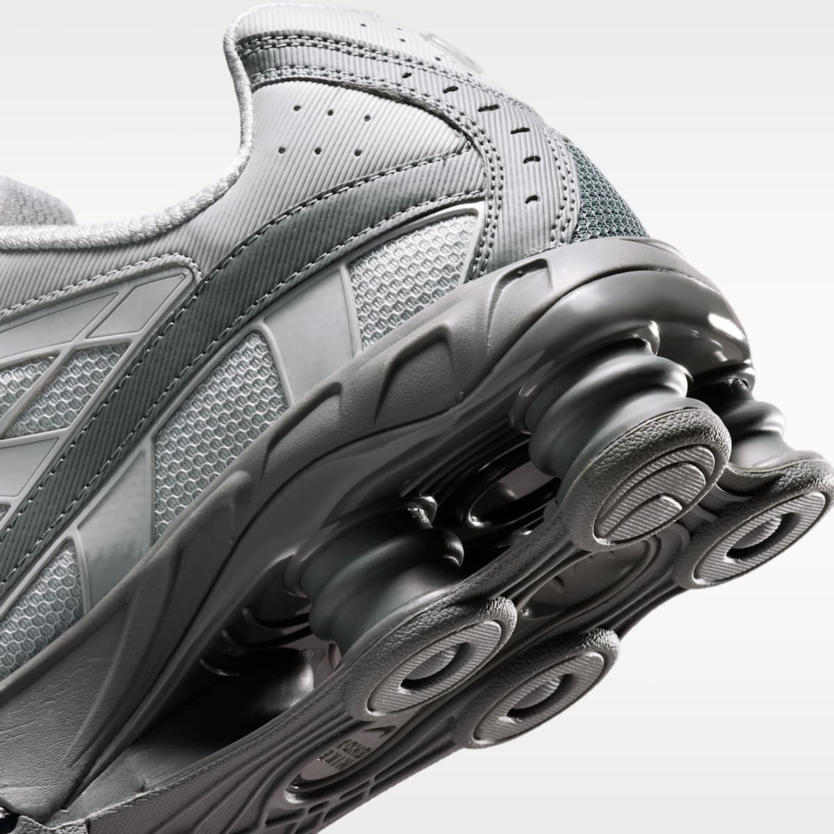 Nike Shox Ride 2 Men's Shoes - Light Smoke Grey/Smoke Grey/Smoke Grey - Image 8