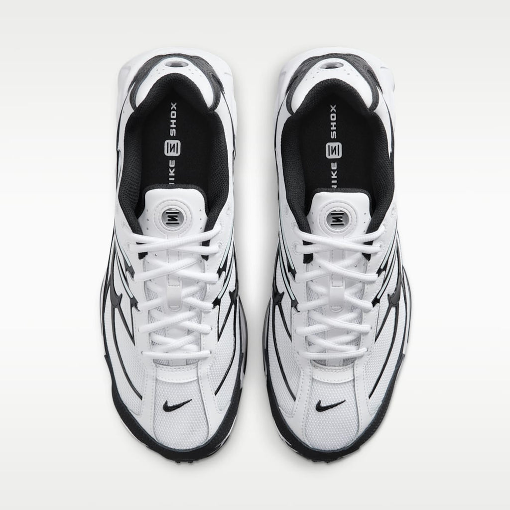 Nike Shox Ride 2 Men's Shoes - White/White/Black/Black - Image 4