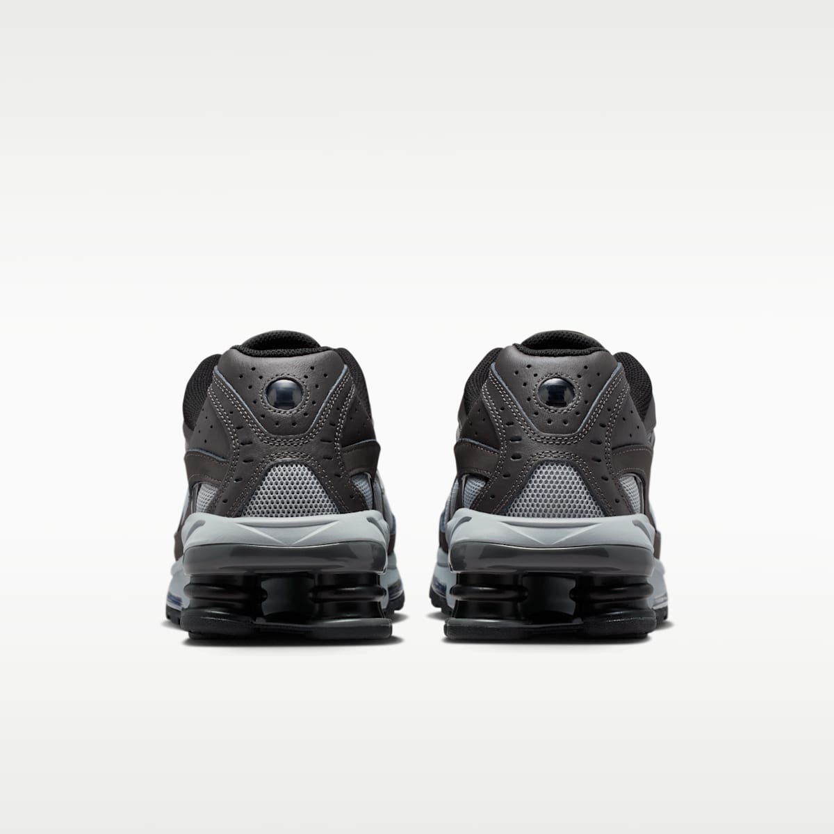 Nike Shox Ride 2 Men's Shoes - Light Smoke Grey/Medium Ash/Black/Photon Dust - Image 6
