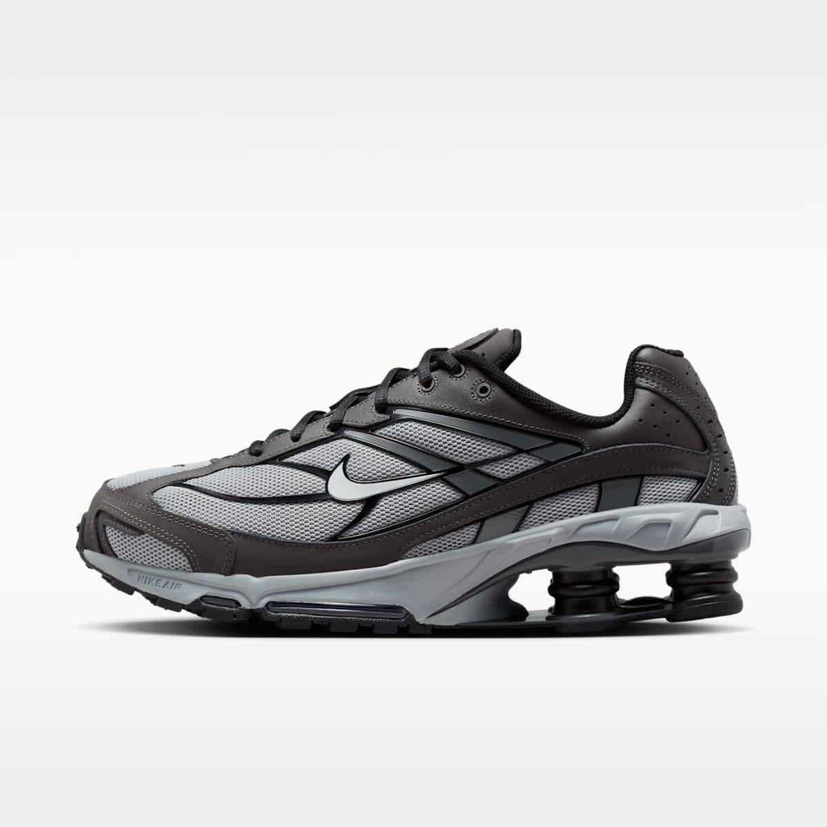 Nike Shox Ride 2 Men's Shoes - Light Smoke Grey/Medium Ash/Black/Photon Dust - Image 1