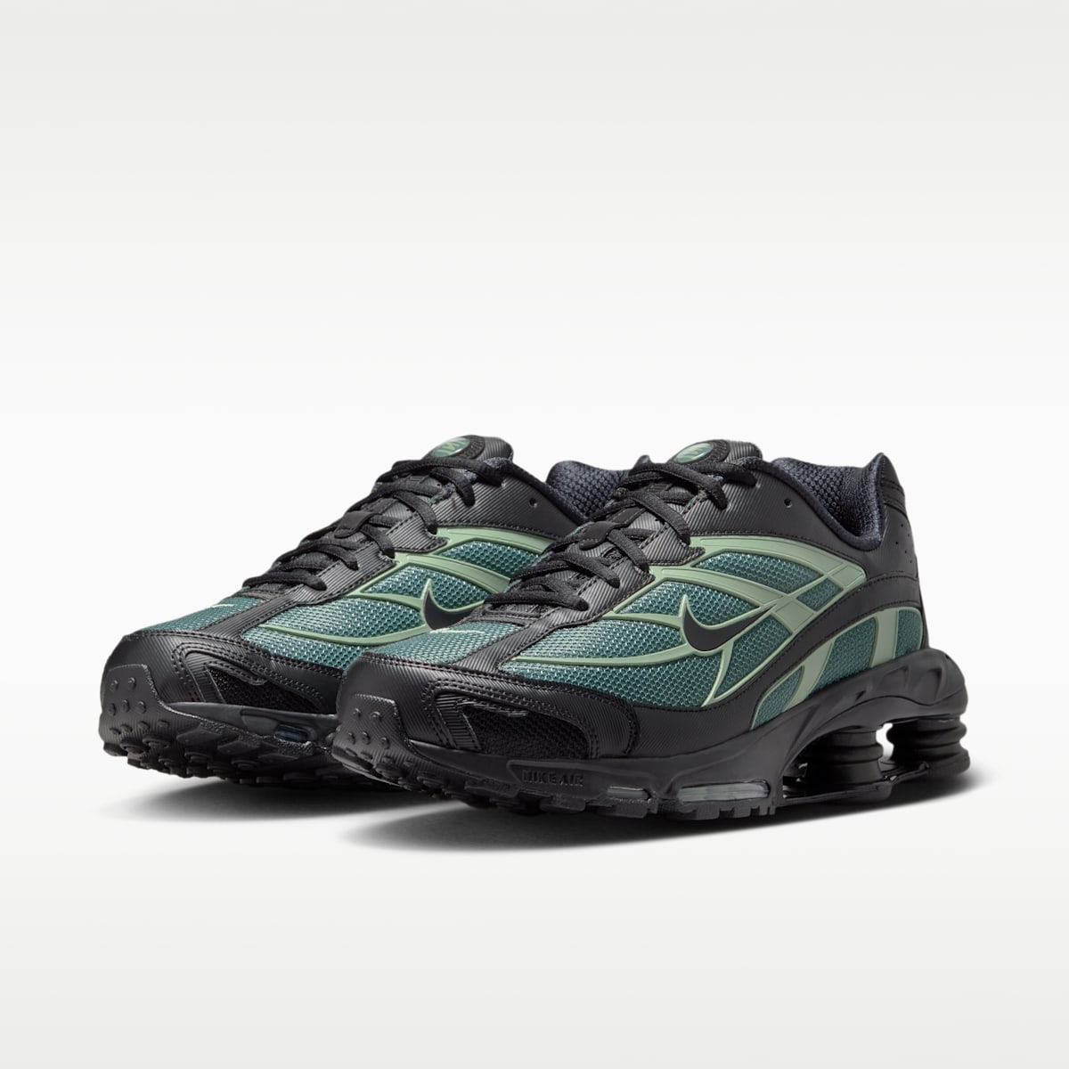 Nike Shox Ride 2 Men's Shoes - Mineral Slate/Black/Steam/Black - Image 5