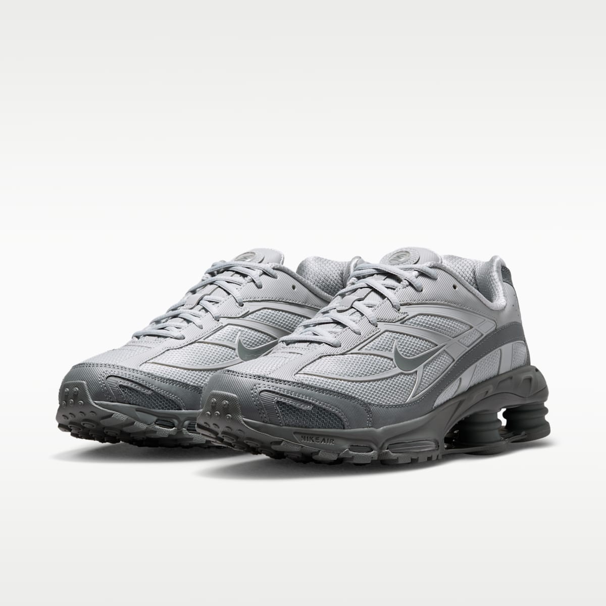 Nike Shox Ride 2 Men's Shoes - Light Smoke Grey/Smoke Grey/Smoke Grey - Image 5