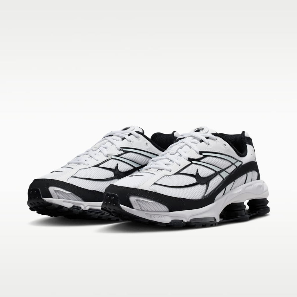 Nike Shox Ride 2 Men's Shoes - White/White/Black/Black - Image 5