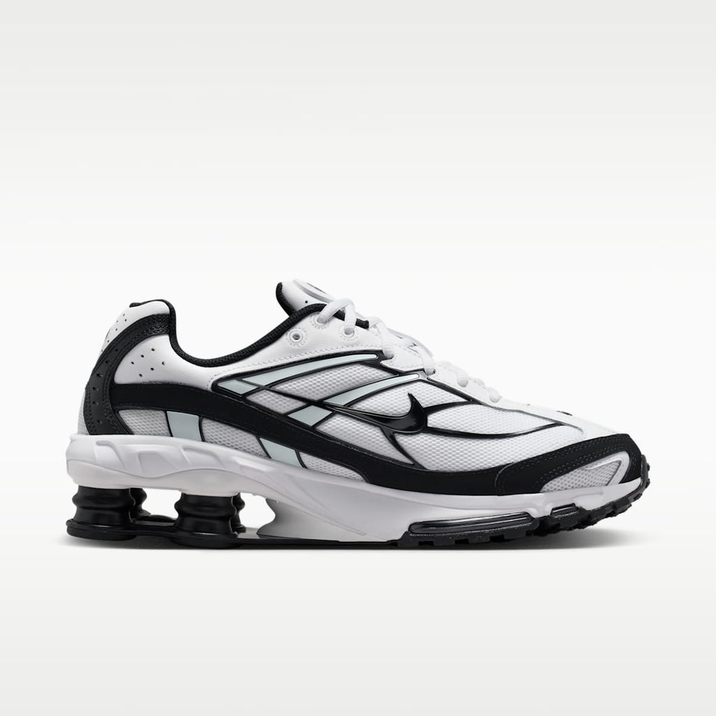 Nike Shox Ride 2 Men's Shoes - White/White/Black/Black - Image 3