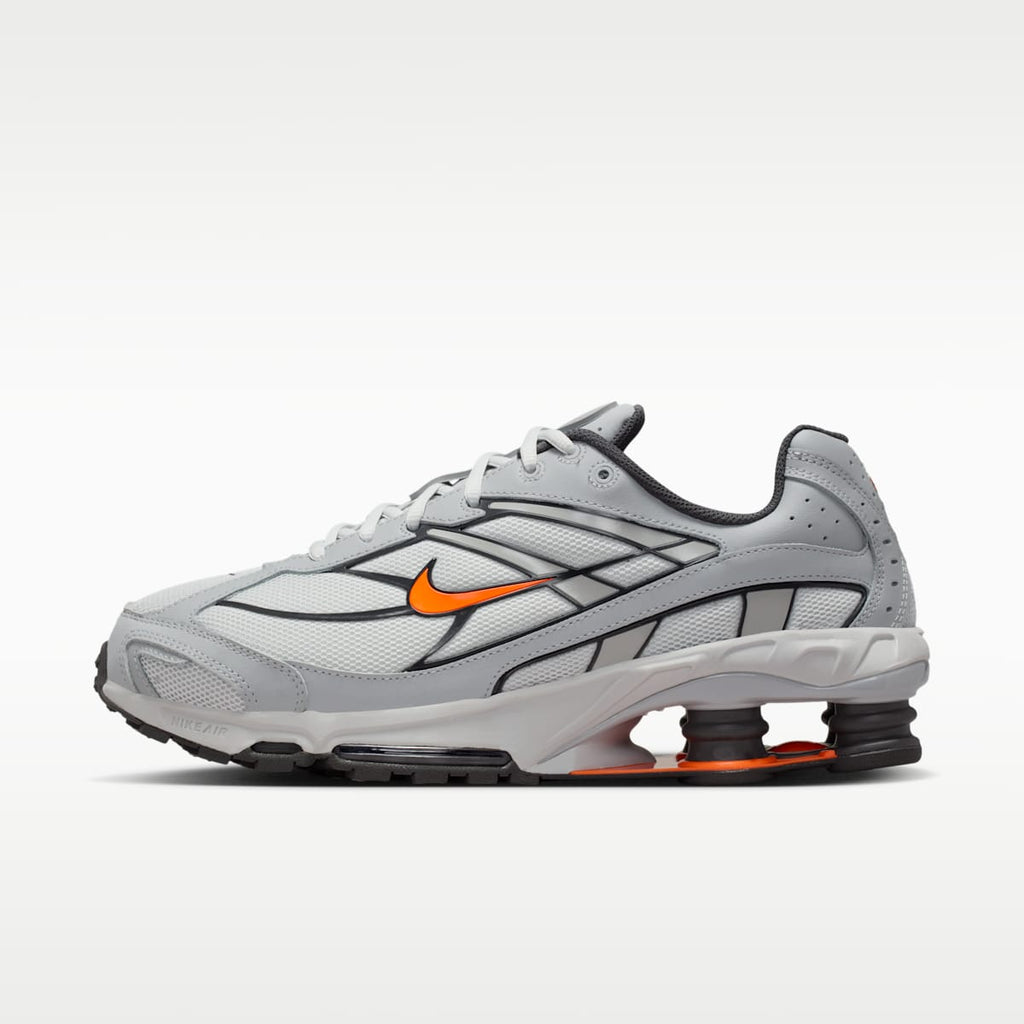 Nike Shox Ride 2 Men's Shoes - Photon Dust/Light Smoke Grey/Medium Ash/Total Orange - Image 1
