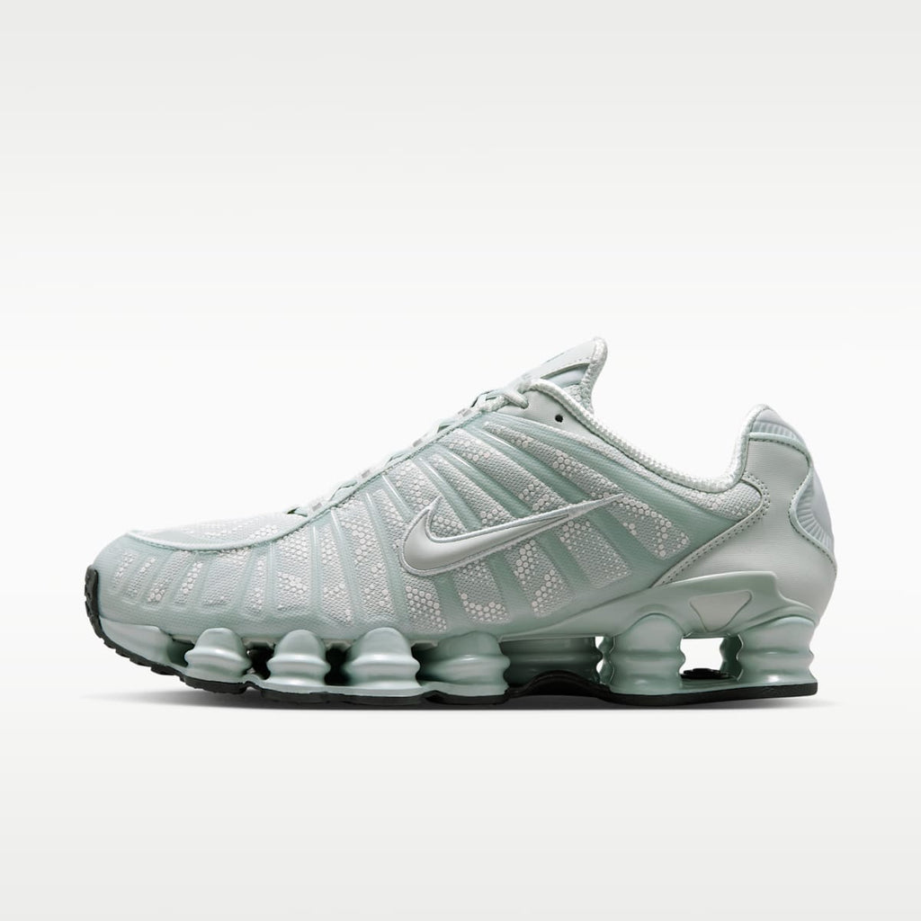 Nike Shox TL Men's Shoes - Light Silver/Newsprint/Light Silver - Image 1