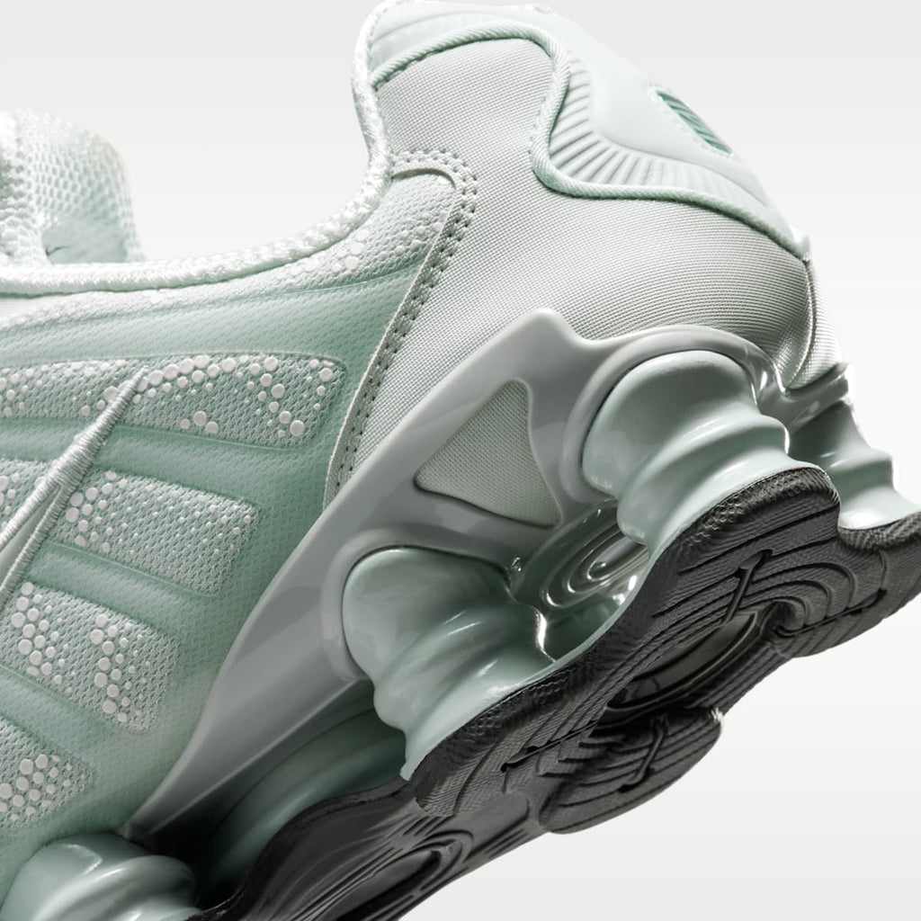 Nike Shox TL Men's Shoes - Light Silver/Newsprint/Light Silver - Image 8
