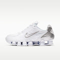 Nike Shox TL Men's Shoes - White/Metallic Silver/Max Orange/White - Image 1