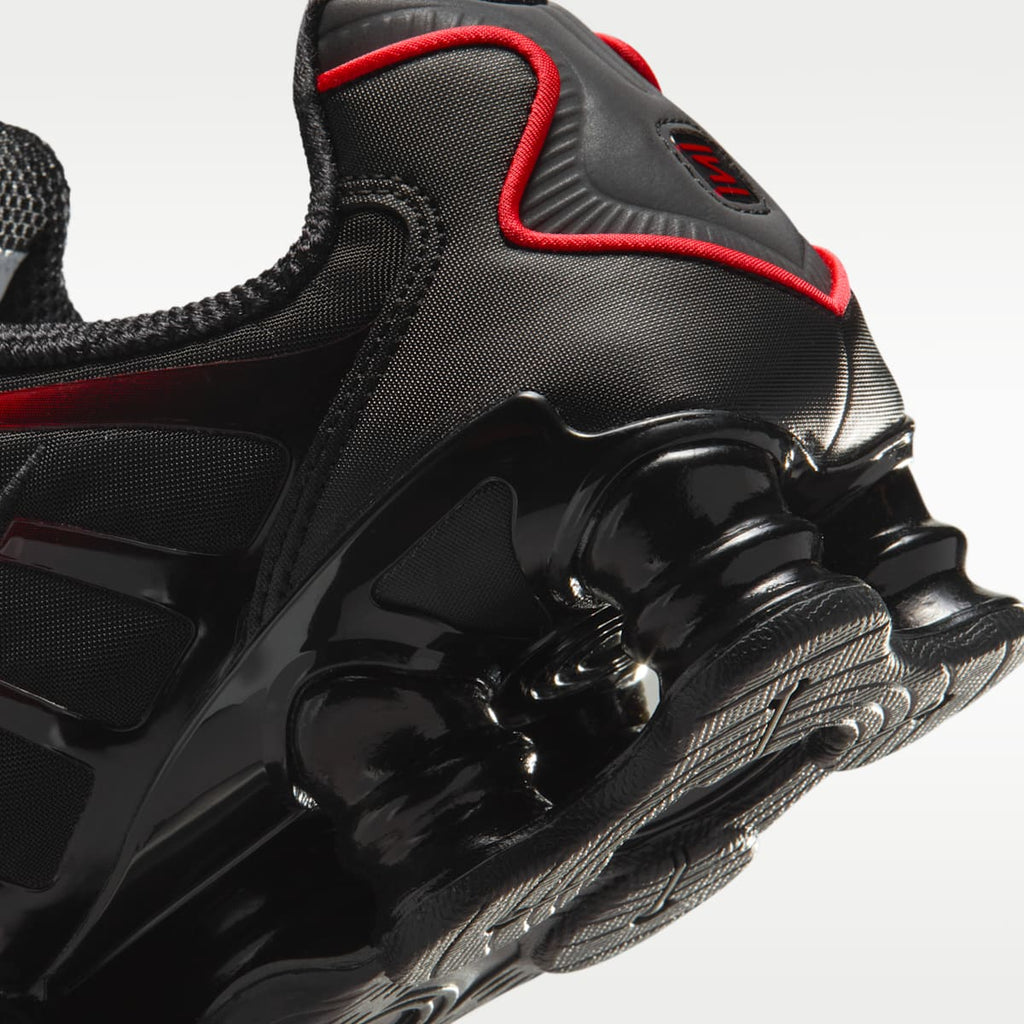 Nike Shox TL Men's Shoes - Black/Black/Light Crimson - Image 8