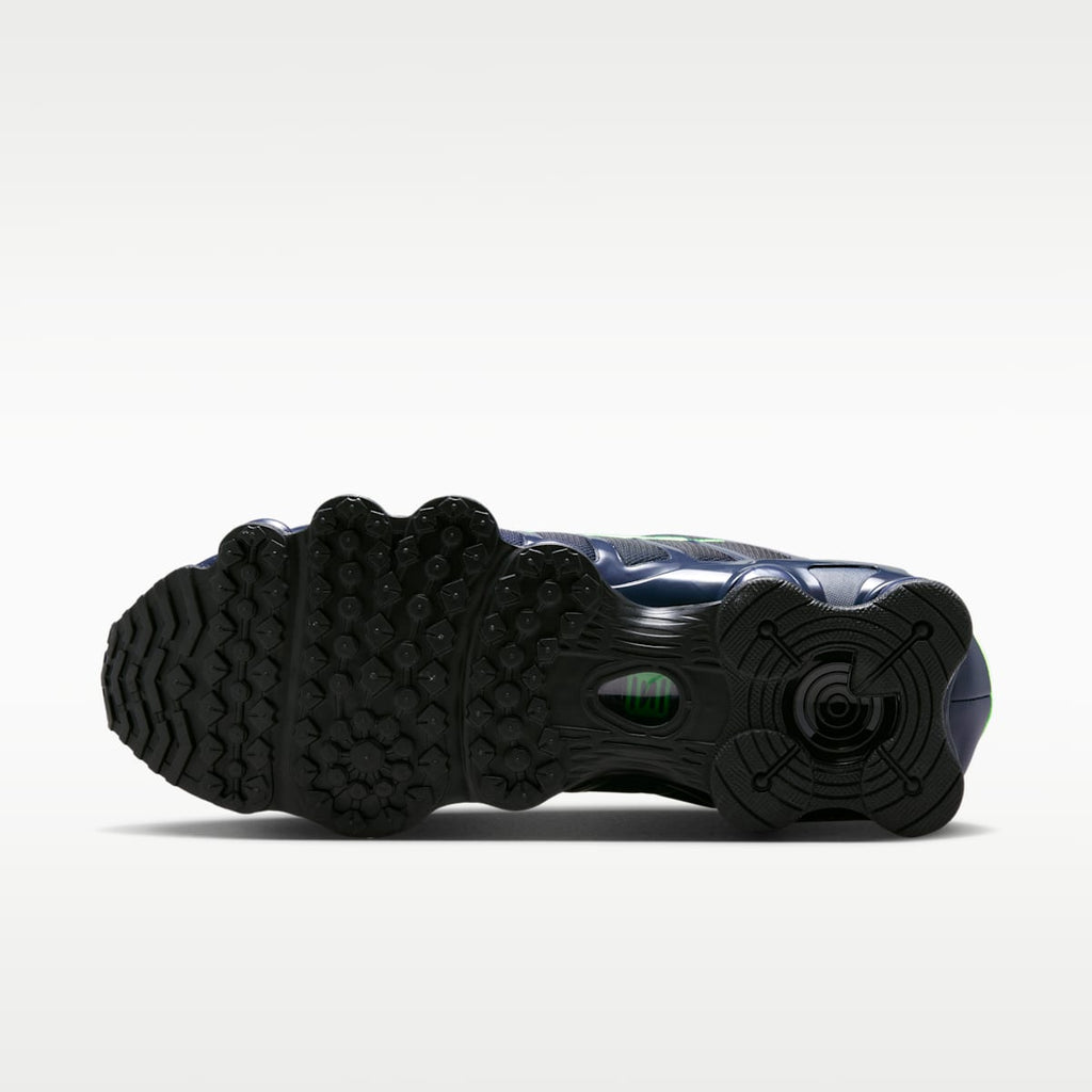 Nike Shox TL Men's Shoes - Thunder Blue/Obsidian/Green Strike/Black - Image 2