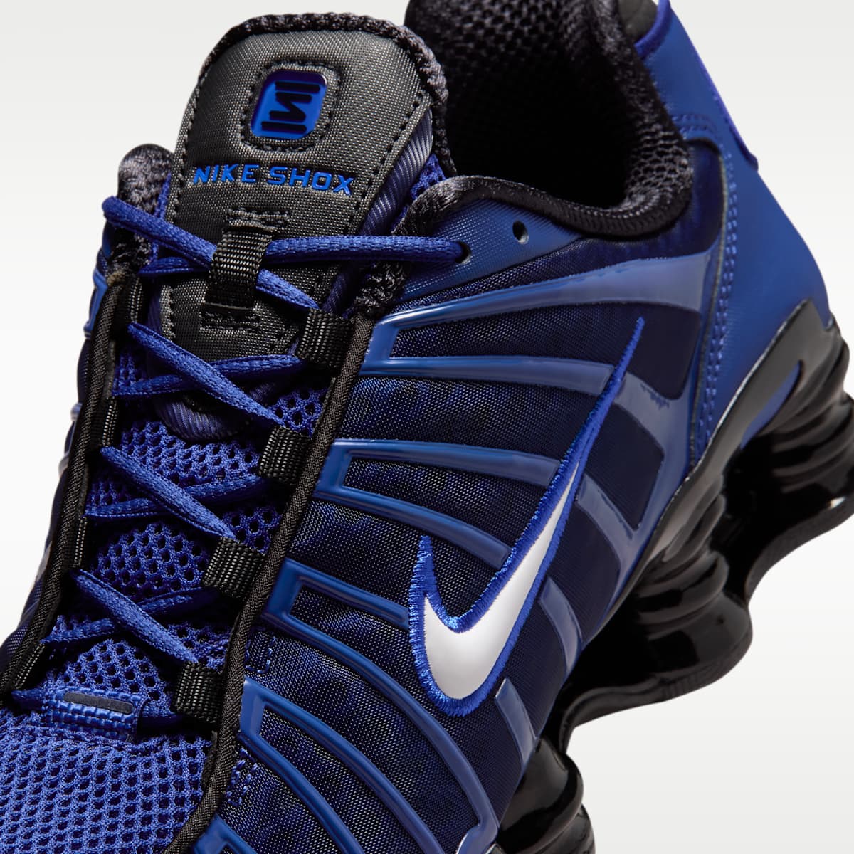 Nike Shox TL Men's Shoes - Deep Royal Blue/Black/Racer Blue/White - Image 7