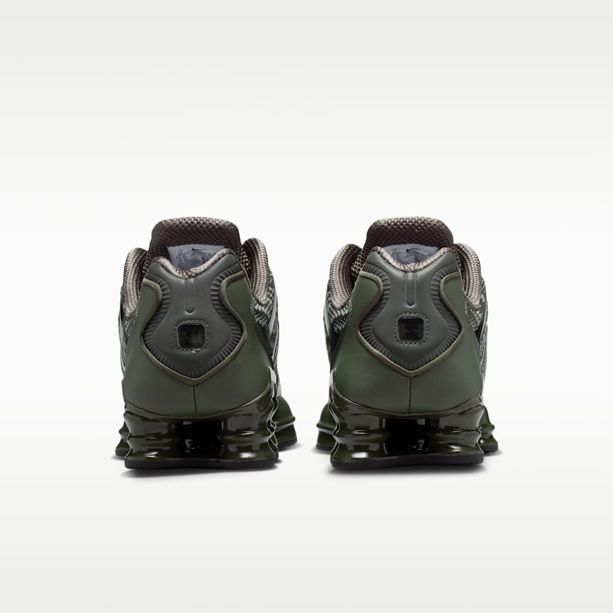 Nike Shox TL Men's Shoes - Newsprint/Black/Newsprint - Image 6