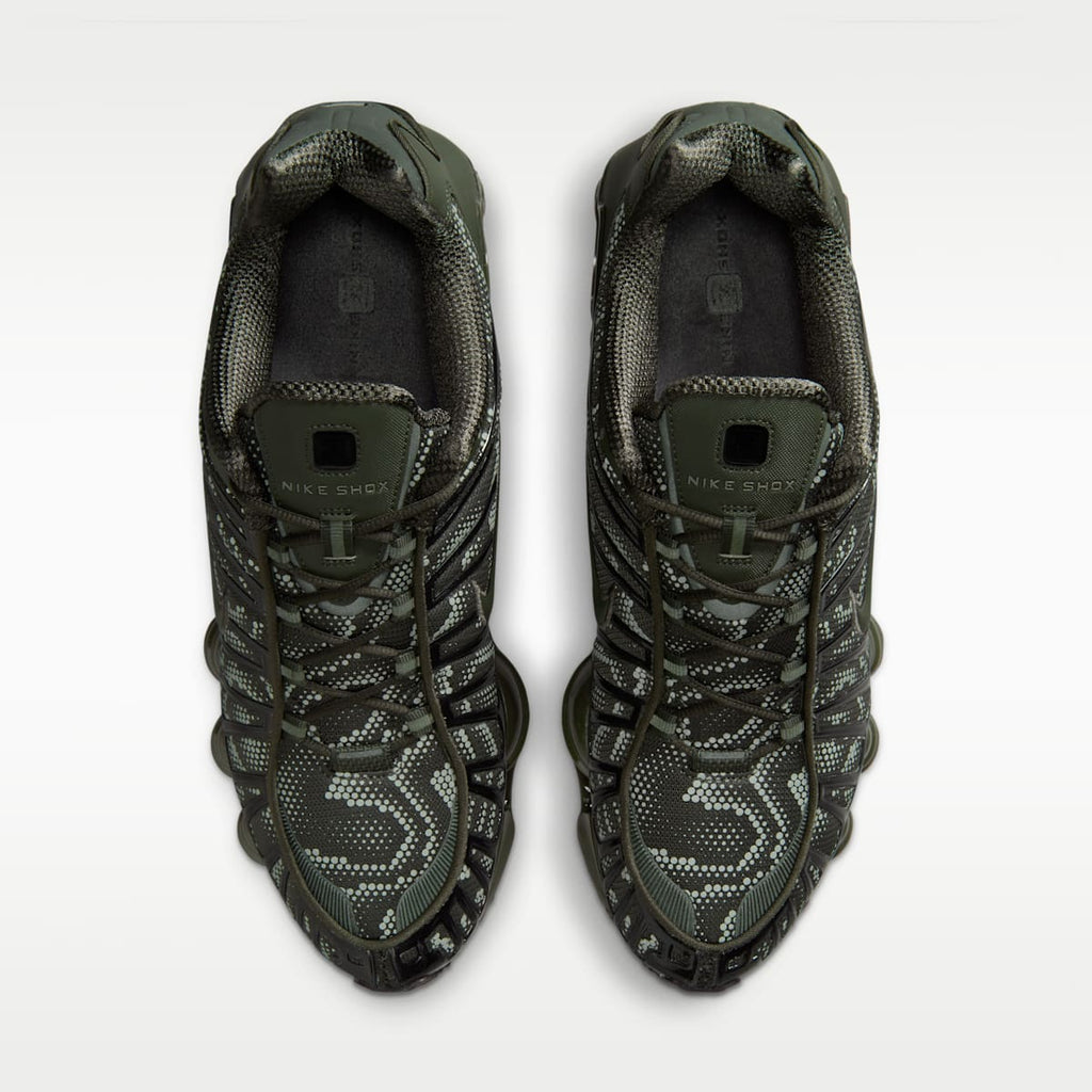 Nike Shox TL Men's Shoes - Newsprint/Black/Newsprint - Image 4