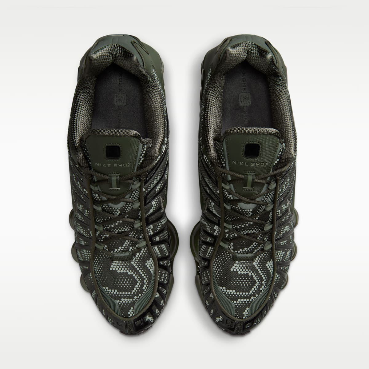 Nike Shox TL Men's Shoes - Newsprint/Black/Newsprint - Image 4