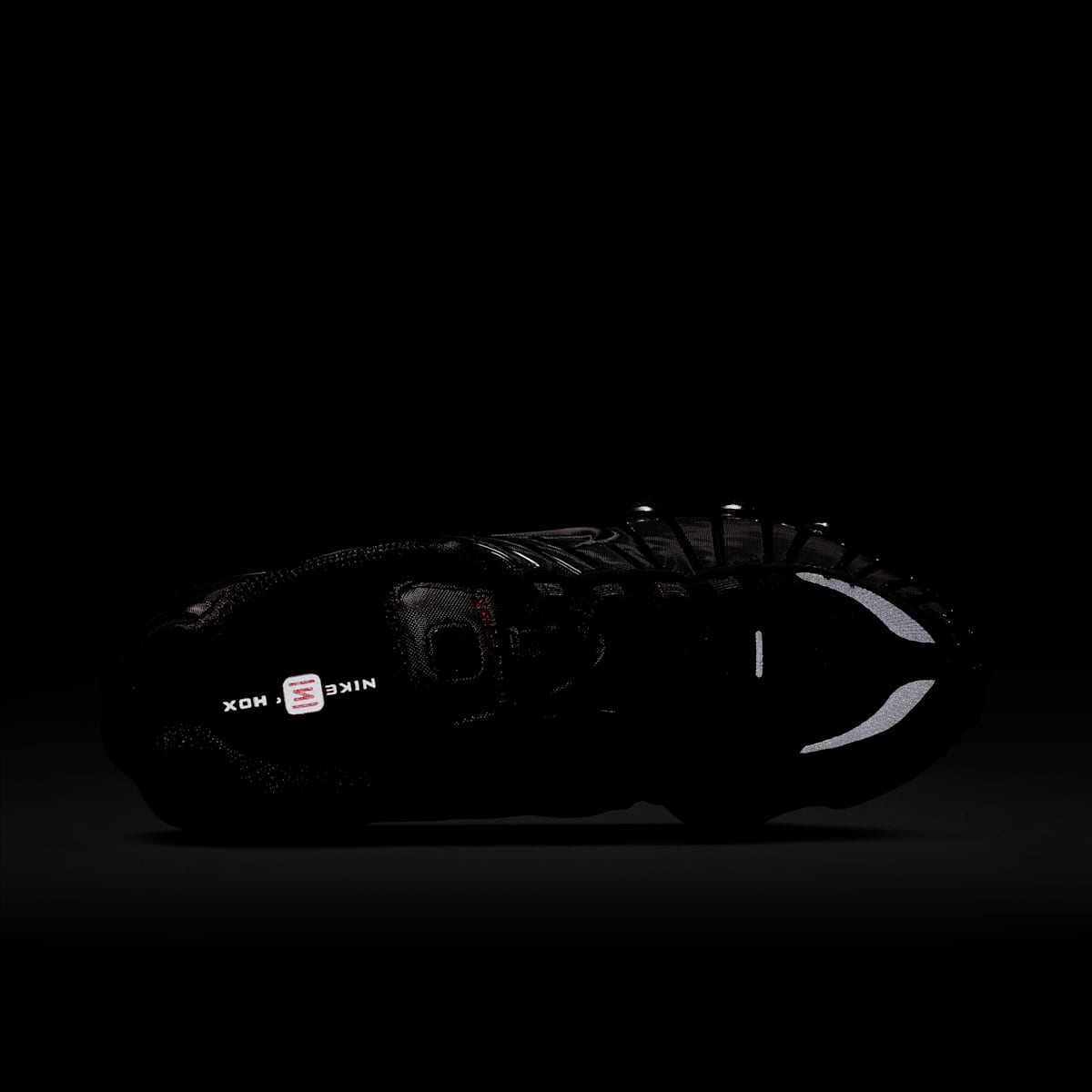 Nike Shox TL Men's Shoes - Black/Metallic Hematite/Max Orange/Black - Image 7