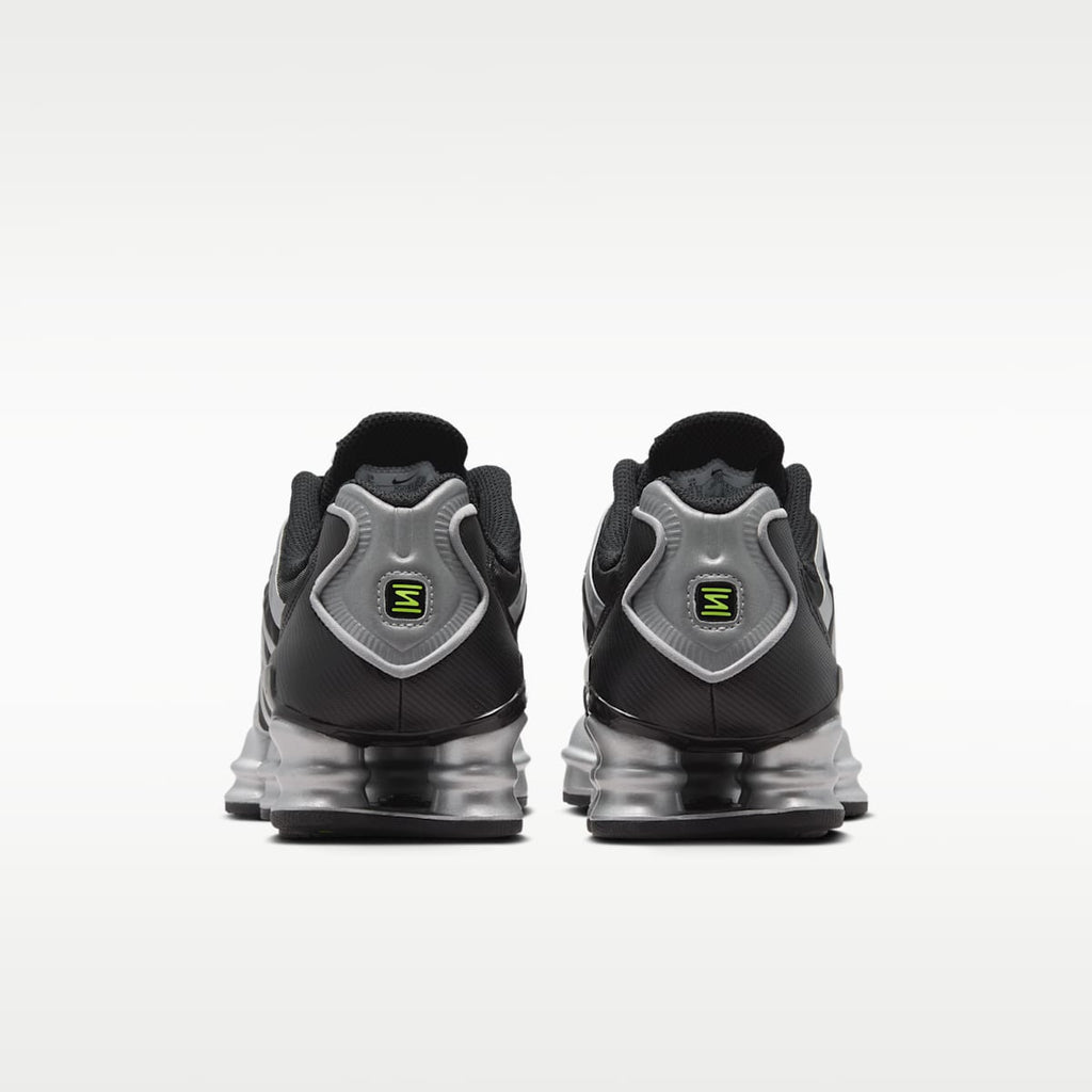 Nike Shox TL Big Kids' Shoes - Black/Volt Ice/Photon Dust/Metallic Silver