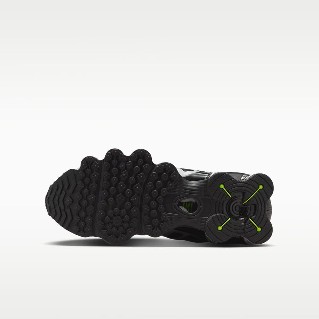 Nike Shox TL Big Kids' Shoes - Black/Volt Ice/Photon Dust/Metallic Silver