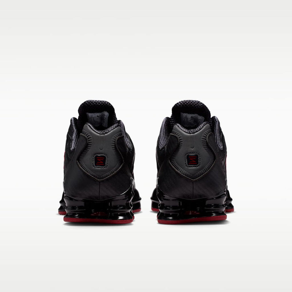 Nike Shox TL SE Men's Shoes - Black/Tough Red/Black - Image 6