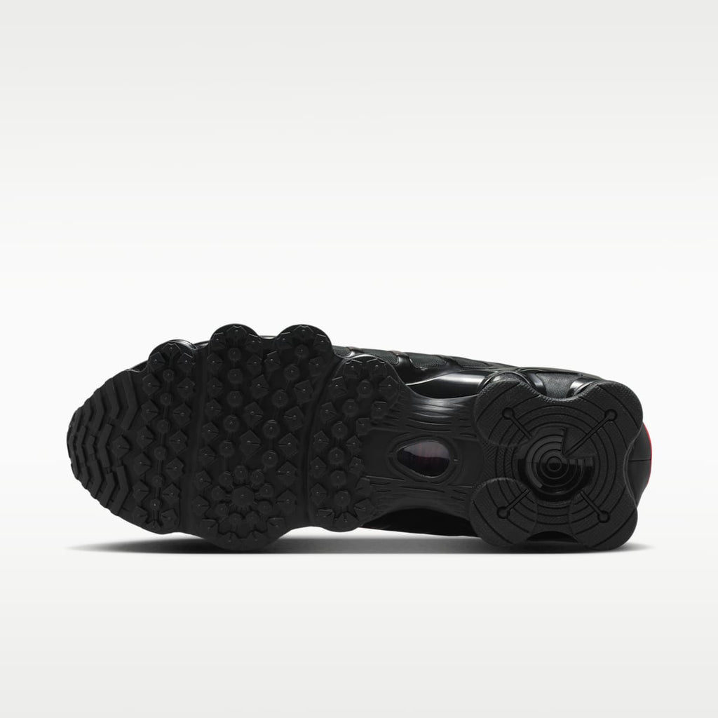 Nike Shox TL Men's Shoes - Black/Black/Light Crimson - Image 2