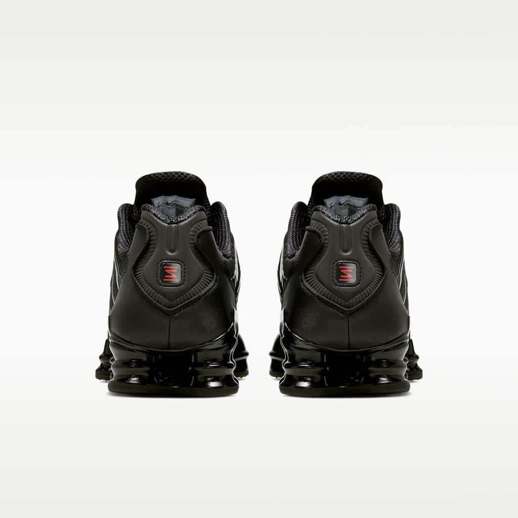 Nike Shox TL Men's Shoes - Black/Metallic Hematite/Max Orange/Black - Image 6
