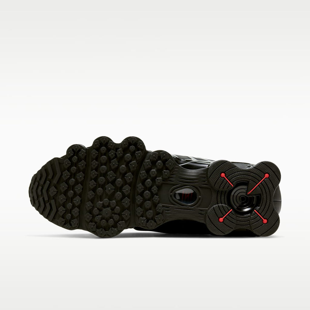 Nike Shox TL Men's Shoes - Black/Metallic Hematite/Max Orange/Black - Image 2