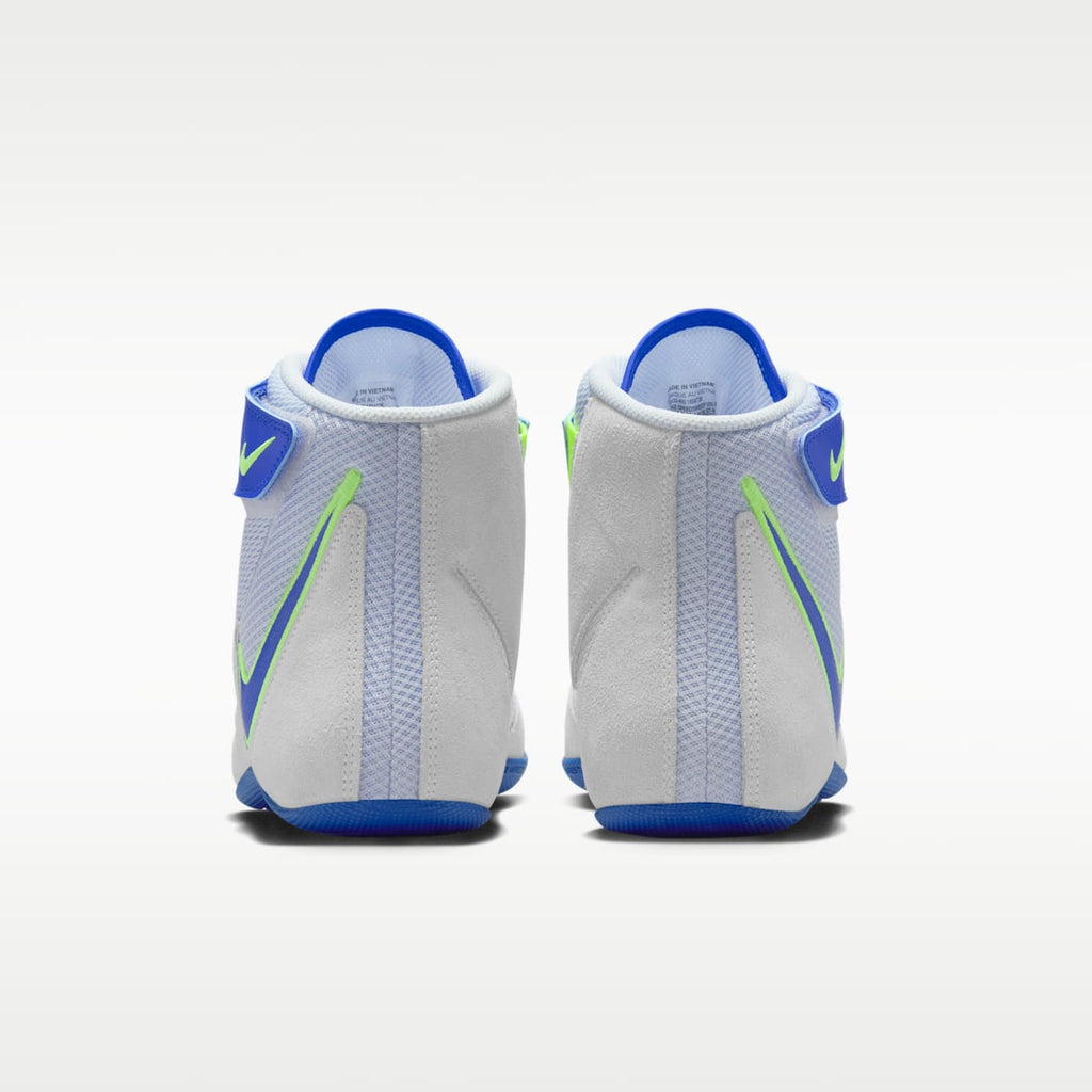 Nike Speedsweep 8 Wrestling Shoes - Blue Tint/Lime Blast/White/Hyper Royal - Image 6