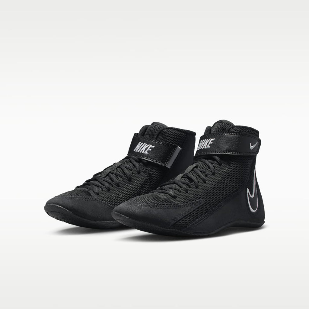 Nike Speedsweep 8 Big Kids' Wrestling Shoes - Black/Black/Wolf Grey/White