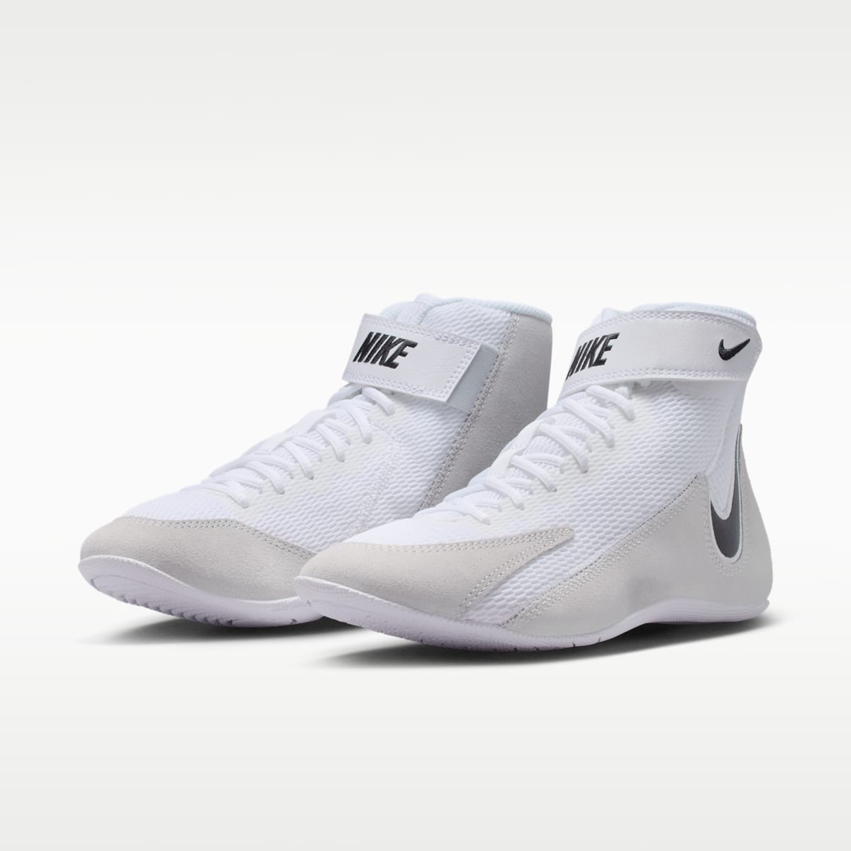 Nike Speedsweep 8 Big Kids' Wrestling Shoes - White/White/Photon Dust/Black