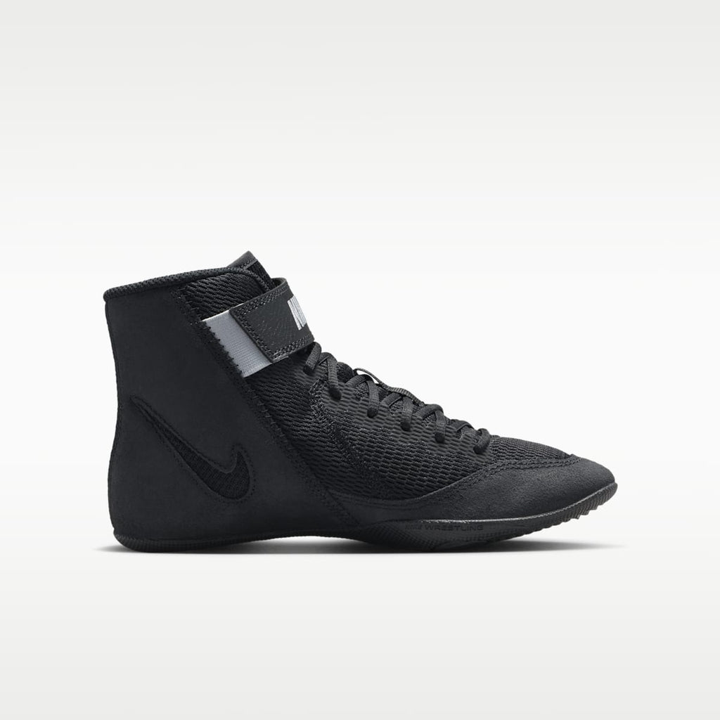 Nike Speedsweep 8 Big Kids' Wrestling Shoes - Black/Black/Wolf Grey/White