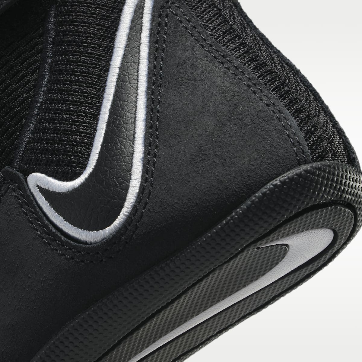 Nike Speedsweep 8 Big Kids' Wrestling Shoes - Black/Black/Wolf Grey/White