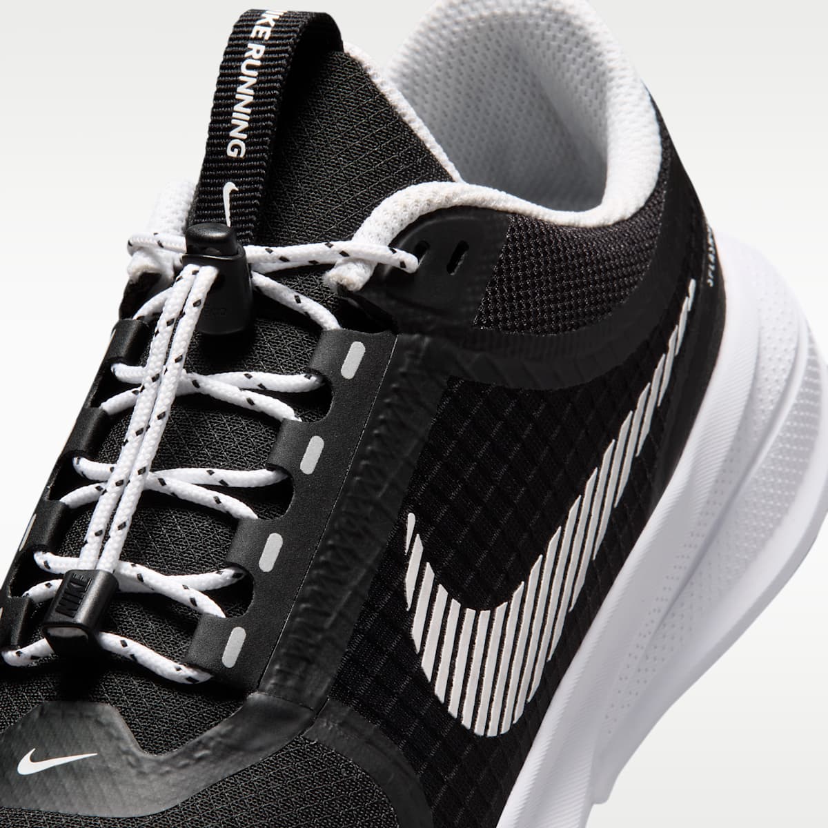 Nike Star Runner Utility Big Kids' Running Shoes w/ Toggle - Black/Anthracite/White