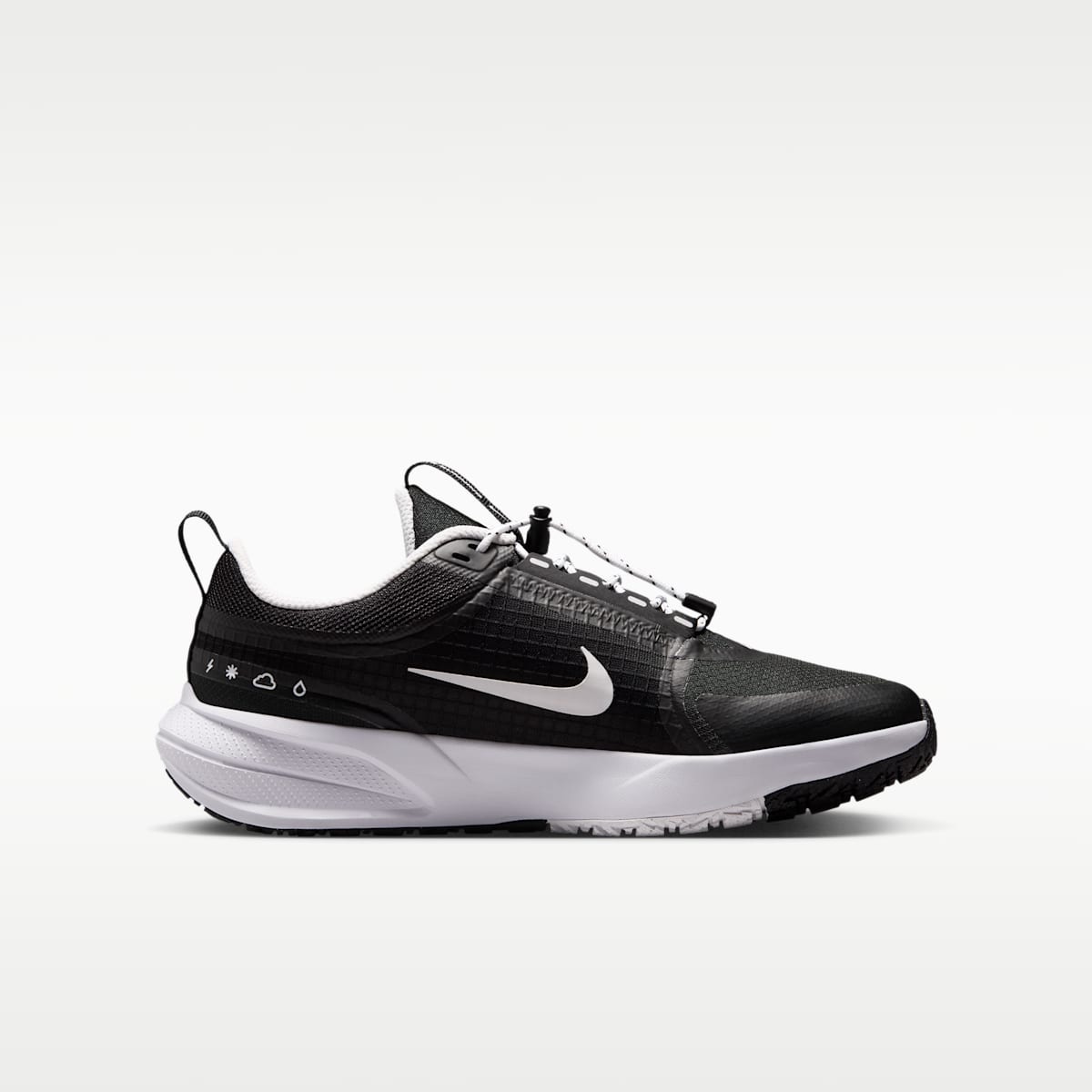 Nike Star Runner Utility Big Kids' Running Shoes w/ Toggle - Black/Anthracite/White