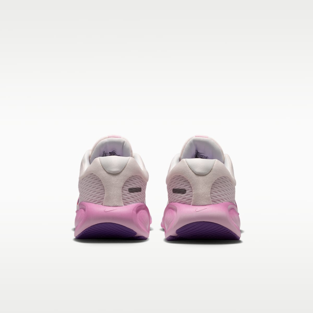 Nike Stellar Ride Big Kids' Running Shoes - Chalk/Pink Foam/Bright Crimson/Bright Violet