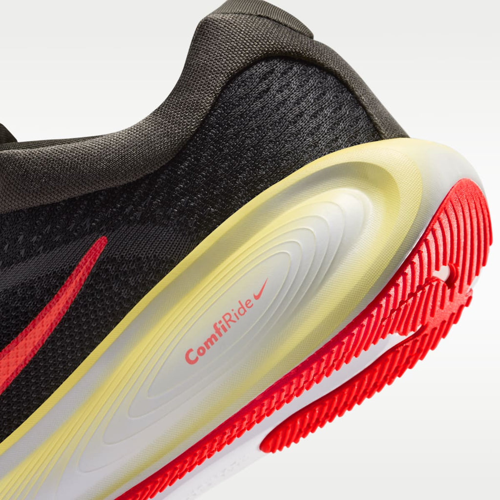 Nike Stellar Ride Big Kids' Running Shoes - Black/Medium Ash/Light Crimson/Bright Crimson