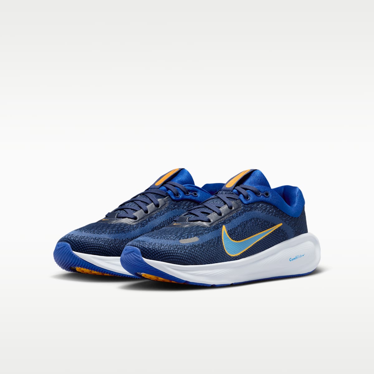 Nike Stellar Ride Big Kids' Running Shoes - Old Royal/Mystic Navy/Laser Orange/University Blue